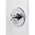 thumbnail image 3 of Kingston Brass KB6331AX Revival Single-Handle Pressure Balanced Tub and Shower Faucet, Polished Chrome, 3 of 7