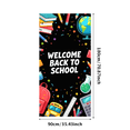 thumbnail image 3 of Welcome Back to School Educational Backdrop with Books and School Bus Banner Classroom Decorations Party Supplies Photo Prop, 3 of 4