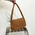 thumbnail image 4 of Women's Casual Shoulder Bag Polyester Messenger Hbag Crossbody Purse 26x17x10cm Brown/Beige/Black/Khaki Gift for Her, 4 of 6