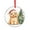 Pattern-2, variant on Cute Golden Doodle Wearing A Santa Hat Christmas Ornament Winter Holiday Decor Round Ornament Xmas Decor Indoor Home Holiday Party Gifts