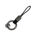thumbnail image 3 of Bunblic Car Key Fob Keychain Holder Key Rings Pendant Adults Bag Rope Keychain Strap Black, 3 of 8