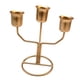 thumbnail image 2 of Candelabro de 3 brazos, soporte para velas, candelabro elegante de hierro, candelabro de centro de mesa para decoración del hogar y dormitorio Estilo B Macarena candelero, 2 of 8