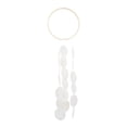 thumbnail image 1 of 1Pcs Chic And Novel White Wooden Shell Wind Bell For Auditory Enjoyment Visual Enjoyment Good Wishes, 1 of 9