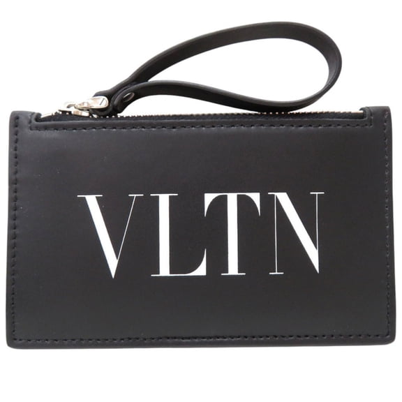 Pre-Owned Valentino Garavani card case wallet 0540LVN with coin purse in... (Good)