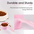 thumbnail image 6 of SuperDesign 1 Cup Dog Food Scoop for Container Melamine Measuring Scoop for Dogs Cats Birds and Rabbits Pet Food Feeding Scoop Dishwasher Safe - Baby Pink, 6 of 8