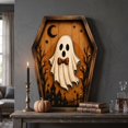 thumbnail image 6 of Dalxymotic Halloween Picture Frame, Wooden Frame Wall Art Decoration, Spooky Seasonal Art Decoration, Fall Decor, Halloween Decorations Indoor Outdoor for Wall, Home, Mantel, Shelf, 6 of 6