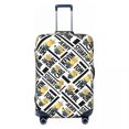 thumbnail image 1 of Custom Minions Luggage Cover Protector Washable Travel Suitcase Covers, 1 of 1