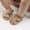 Gold, variant on Bnwani Casual Shoes Infant Girl Sandals Toddler Boys Non-Slip Soft-Soled Sandals Black Size 0-3 M