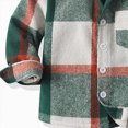 thumbnail image 6 of Zuwimk 2Pcs Kids Boys Sweatsuit Hoodie Flannel Plaid Shirt Tops and Jogger Pants for Kids Fall Winter Spring Outfits(Green,4-5 Years), 6 of 6