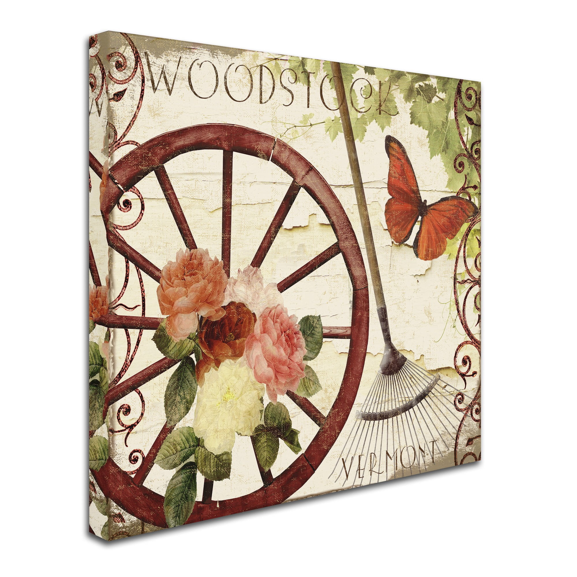 Trademark Fine Art "Vermont Summer I" Canvas Art by Color Bakery