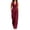 Red, variant on Purcolt Women's 2 Piece Outfits Sleeveless Suit Vest and Wide Leg Pants Business Casual Blazer Sets Matching Work Office Outfits