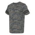 thumbnail image 2 of Adult Men Football Fine Jersey Tee Color Vintage Camo/ Vintage Smoke 2X-Large Size, 2 of 5