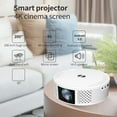 thumbnail image 5 of lulshou 5G WiFi Bluetooth 4K Super HD Smart Projector High Brightness Blue Light Eye Protection Support for Android/iOS/PC Wireless Same Screen Sharing, 5 of 7