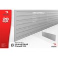 Norsk NSNW8PK NorskWall Slatwall 8Panel Kit