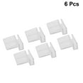 thumbnail image 2 of MasteelfCA 6pcs Clear Color Acrylic Aquarium Fish Tank Glass Cover Clip Support Holder 6mm, 2 of 7
