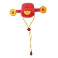thumbnail image 4 of oshhnii Pet Costume Hat Chinese New Year Cute Cat Puppy Cap for Photo Props Festival Pup, 4 of 9