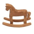 thumbnail image 3 of Caballo Mecedora De Madera, Decoraciones Finas Y Detalladas De Caballo De Troya Simulación Tallada A Mano Antigua Suerte Para Oficina Para Dormitorio, 3 of 7