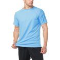 thumbnail image 2 of Men's Quick Dry Short Sleeve Rash Guard Swimwear UPF 50+ Sport Shirt Swim Tops, 2 of 5