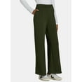 thumbnail image 2 of Scoop Women’s and Women’s Plus Ultimate Scubaknit Seamed Sweatpants, Sizes XS-4X, 2 of 4