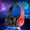 Red, variant on Zxsyw Bluetooth Wireless Headphones with Luminous Colors, Macaron Style Earphones, Seven Color Breathing Light Bluetooth Headset for Kids and Adults