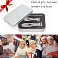 thumbnail image 3 of Nail Clippers Set, Toenail Clippers For Thick Nails, Fingernail Clipper For Men Women (silver), 3 of 4