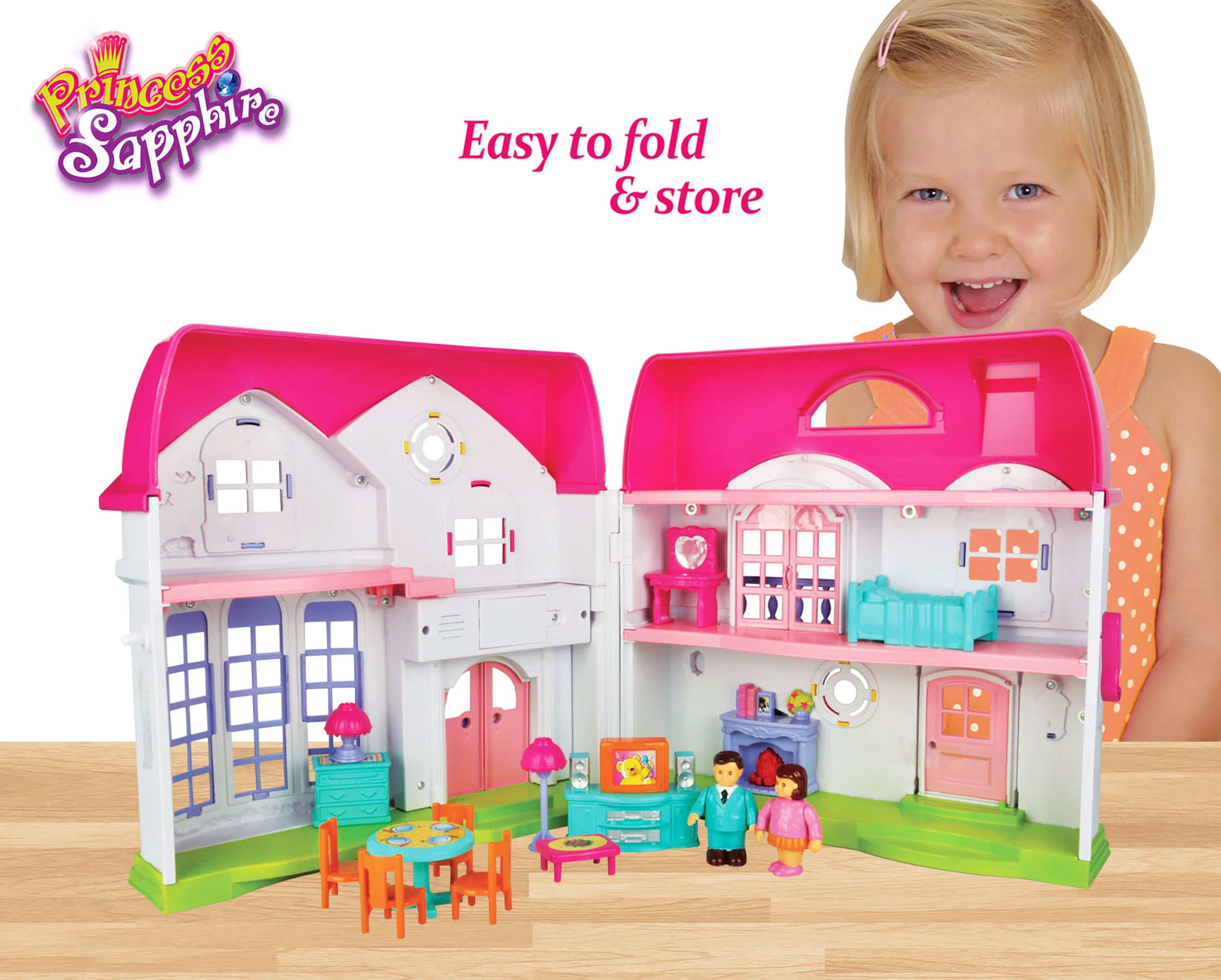 You & me cheap happy family dollhouse walmart