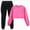 A103-Hot Pink, variant on Toddler Baby Girl Checked Print Long Sleeve Sweatshirt Top Jogger Pants Set Cute Fall Winter Clothes Set Outfits 6-12 Months 12-24 Months 2t 3t 4t 5t 6t 7t 8t 9t Children Purple 4-5 Years