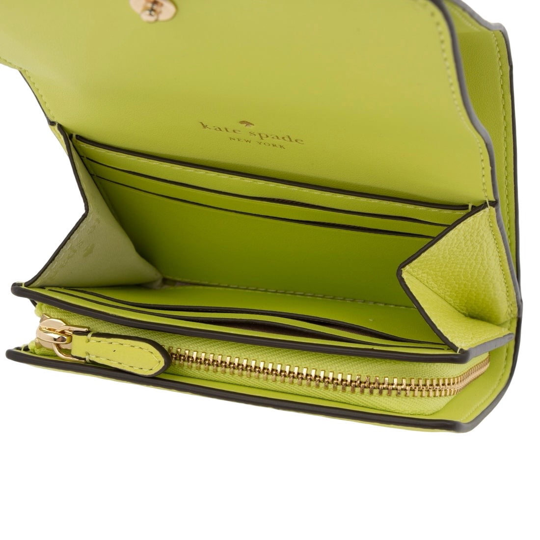 Kate Spade New York Women's Kayla Small L-Zip Snap Leather Wallet