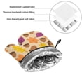 thumbnail image 6 of Cauagu Acorn Autumn Fall Leaf Leaves Print Oven Mitts and Pot Holders 4 pcs Set,Extra Thicken Long Kitchen Oven Glove Potholders BBQ Gloves-Oven Mitts and Pot Holders(11 Inch), 6 of 6