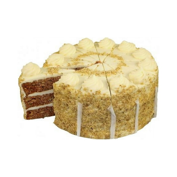 Lawlers Desserts Colossal Carrot Cake - 12 Cut, 112 Ounce - 2 per case.