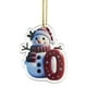 thumbnail image 1 of Christmas Letter Ornaments 2025 Christmas Deer Pendant Letter Table Wooden Decoration Personalised Baubles, 1 of 4