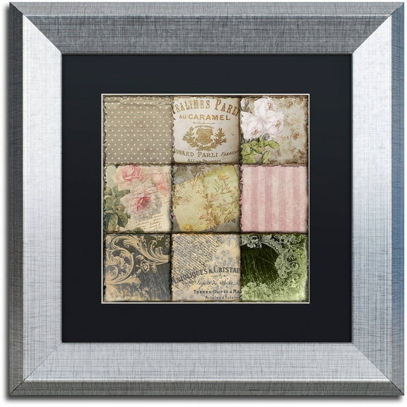 Trademark Fine Art "Viva La Paris II" Canvas Art by Color Bakery Black Matte, Silver Frame