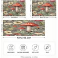 thumbnail image 2 of Mushroom Strawberry Satin Pillowcase for Hair and Skin Silk Pillowcase, Queen Size(20x30 inches) - Slip Cooling Satin Pillow Covers with Envelope Closure（551） Home Decor Gifts, 2 of 7