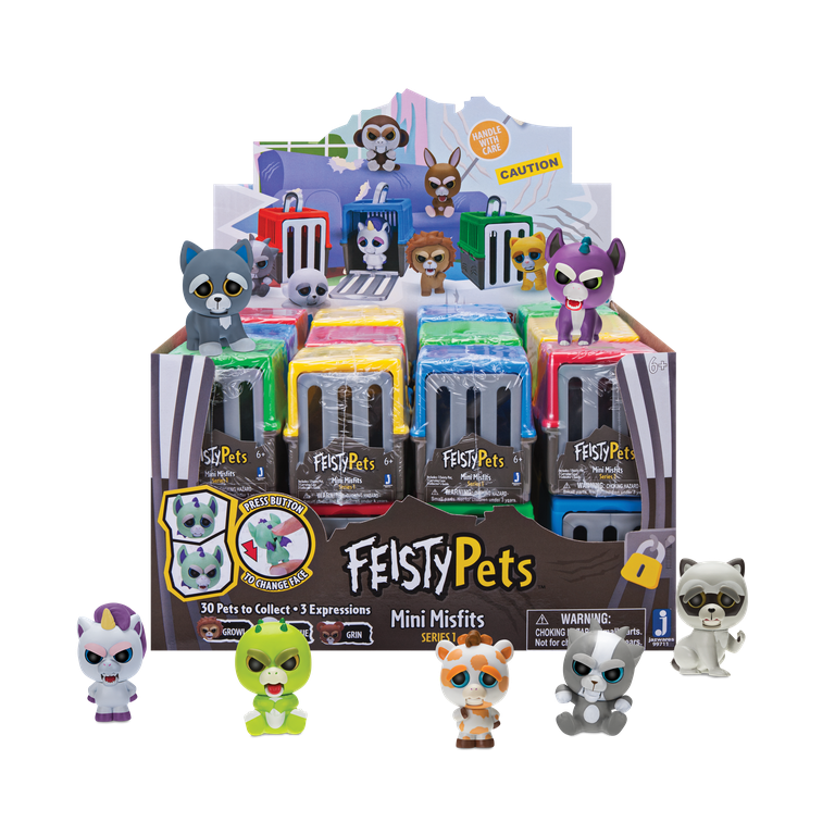 Feisty Pets Mystery Figure Assortment Styles May Vary Walmart