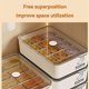 thumbnail image 4 of Large Capacity Dustproof Storage Box for Underwear and Socks Organizer Storage Box A Fifteen-Cell Box with A Lid, 4 of 5