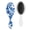 White-852, variant on Vintage Horse Lover Hair Brush, Floral and Unicorn Pattern Detangling Hairbrush, Artistic Pony and Foal Paddle Comb with Soft Bristles for Women, Kids, Travel & Gifting