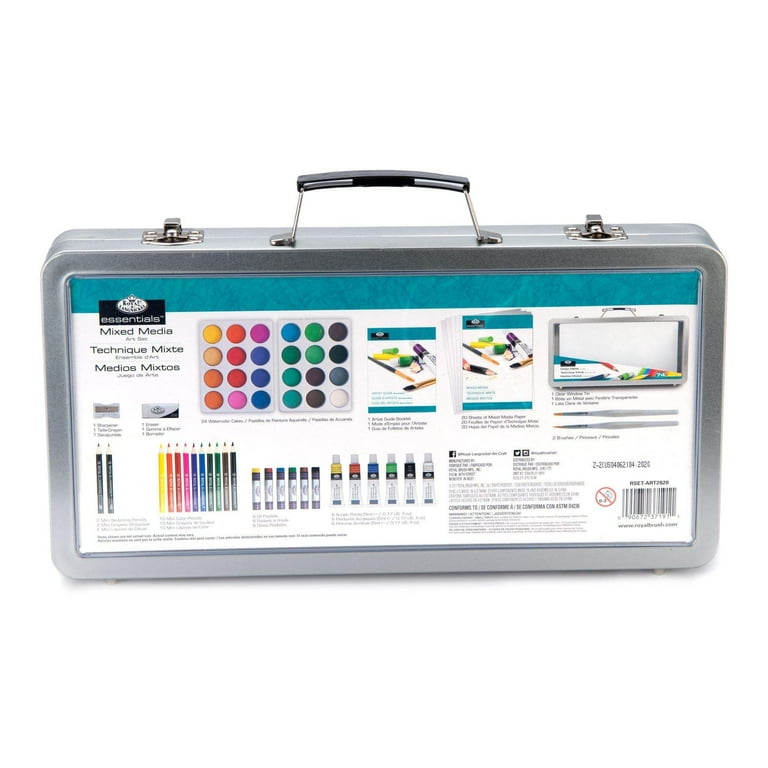 Royal & Langnickel Mixed Media Art Set - 74pc - Walmart.com