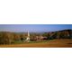 Panoramic Images PPI100433L Église et une Grange dans un Champ Pecham Vermont USA Affiche Imprimée par Panoramic Images - 36 x 12 – image 1 sur 1