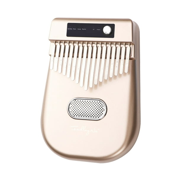 17 teclas Kalimba eléctrico pulgar dedo Piano electrónico Kalimba instrumento musical portátil Abanopi Kalimba