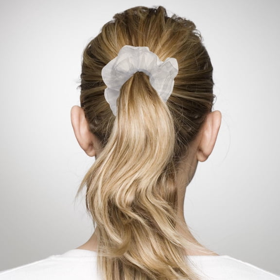 Baluue Glitter Hair Scrunchies Hair Decoration for Women Casual Wear 3Pcs