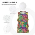 thumbnail image 3 of Naloa Colorful Dinosaur Basketball Jersey Reversible Men's Mesh Athletic Sports Shirts Training Practice S-4XLSmall, 3 of 6