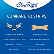 أداة منع الشخير SleepRight، إمداد لمدة 20 يومًا، عدد واحد (03370)