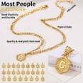 thumbnail image 3 of ChainsHouse 14k Gold Plated Initial Pendant Necklaces for Women with Letter S Necklace Jewelry Gift, 3 of 12