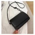 thumbnail image 1 of Women Shoulder Bags PU Leather Fashion Korean Version Cross Body Bags for Women Girls Black S, 1 of 1