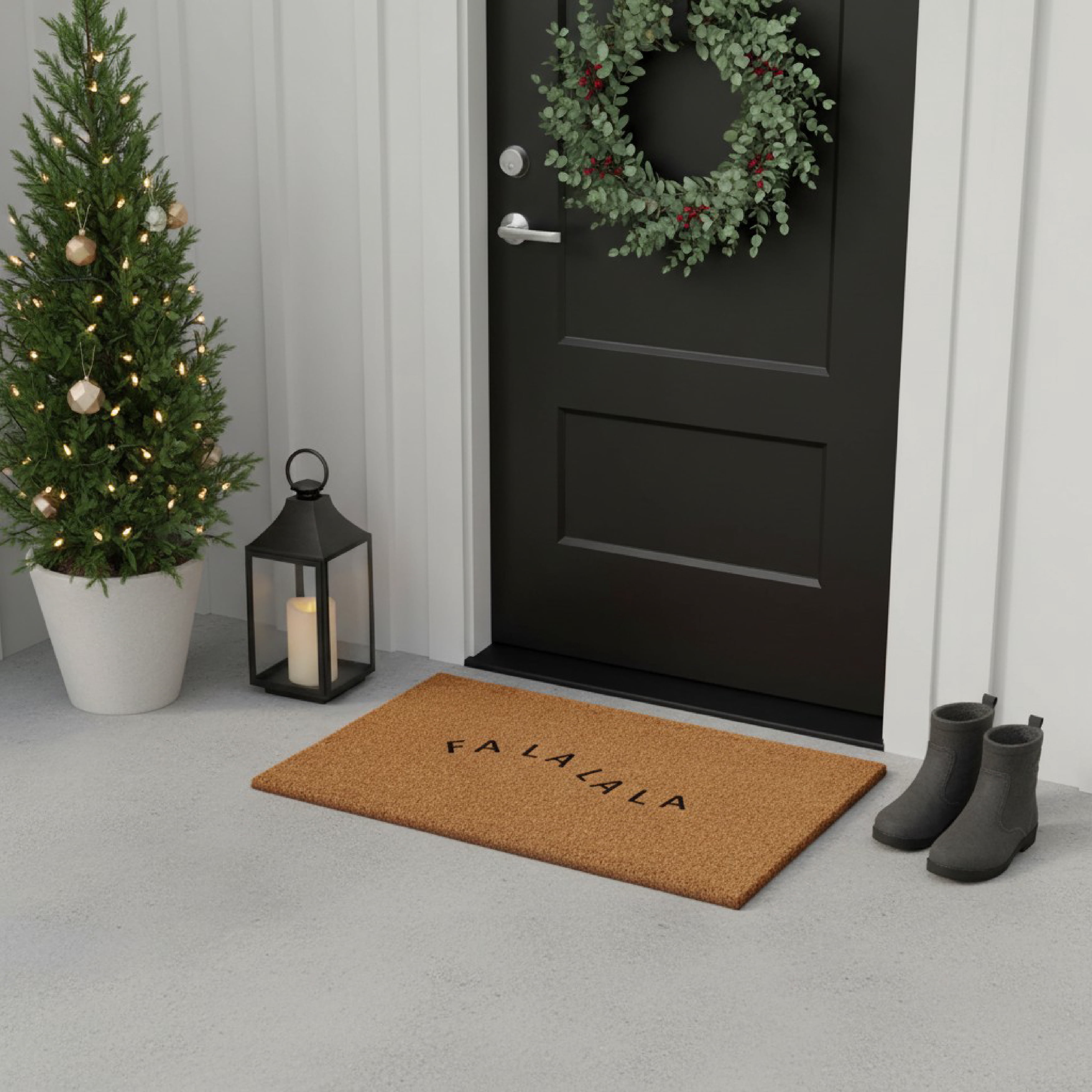 Calloway Mills 112001729 Whimsy Fa La La Doormat 17" x 29"