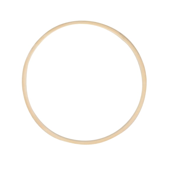 ACDANC Embroidery Hoop Wooden Round Bamboo for Art Craft 36cm