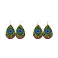 thumbnail image 4 of Minnieouse Pendientes de gota de agua, accesorio de moda para mujer, colgante de orejas colgantes para el cuerpo, pendiente de cuero para mujer, regalo de tipo 13 2piezas Minnieouse CBP318247, 4 of 6
