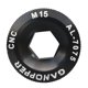 thumbnail image 1 of Perno de fijación del brazo de manivela HONGDI Tornillo del eje central BB - Pieza de cubierta de manivela M15M18M19M20, 1 of 8