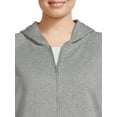 thumbnail image 2 of Terra & Sky Women's Plus Size Fleece Zip Up Hoodie, 2 of 5
