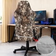 thumbnail image 3 of TSOVTHRID Deer Elk Camo Hunting Print 4PCS Gaming Chair Cover, Anti Scratch Recling Cmoputer Chair Slipcover with Armrest Cover Washable Thick Computer Chair Protection for Home Office, 3 of 7